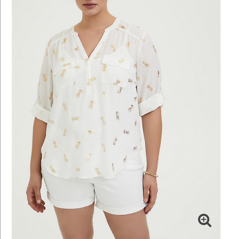Pineapple blouse